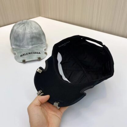 Balenciaga Korean version of British casual custom baseball cap - Image 9