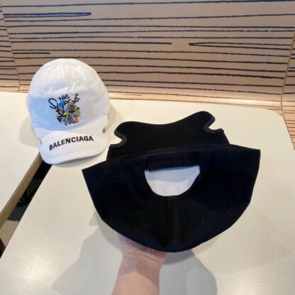 Balenciaga Korean version of British casual custom baseball cap - Image 9