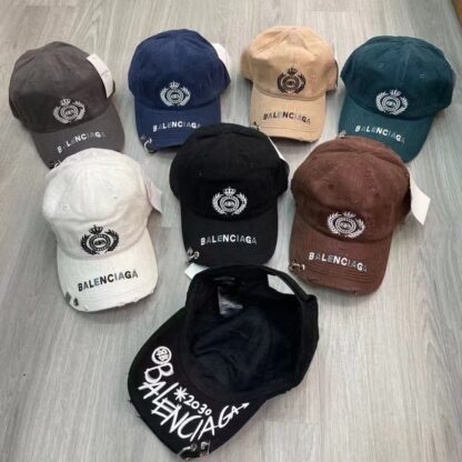 Balenciaga Korean version of British casual custom baseball cap - Image 9