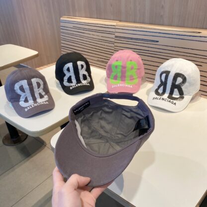 Balenciaga unisex Korean style British casual custom baseball cap - Image 9