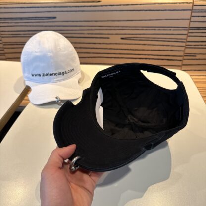Balenciaga Unisex Korean British Style Casual Custom Baseball Cap - Image 9
