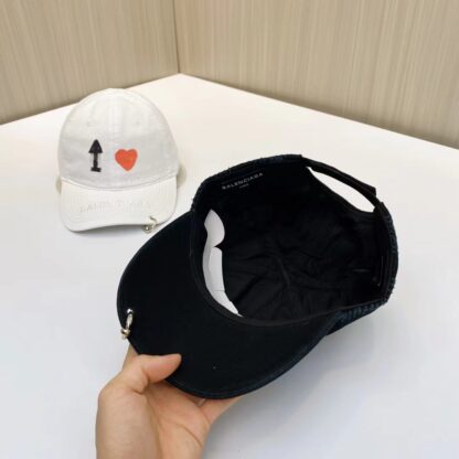 Balenciaga Unisex Korean British Casual Custom Baseball Cap - Image 9
