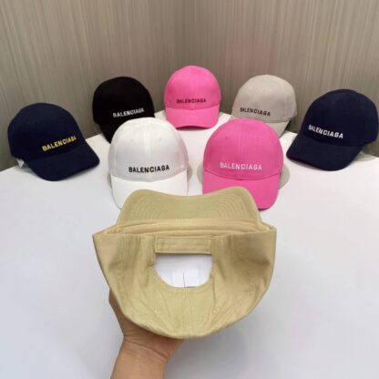 Balenciaga Unisex Korean British Casual Custom Baseball Cap - Image 9