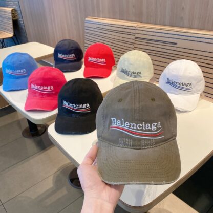 Balenciaga Unisex Korean British Casual Custom Baseball Cap - Image 9