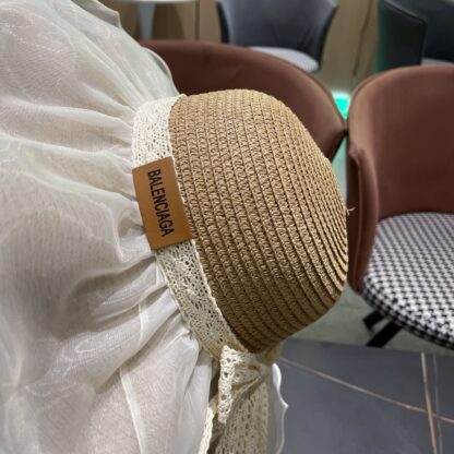 Balenciaga French wave-edge sun hat - Image 8