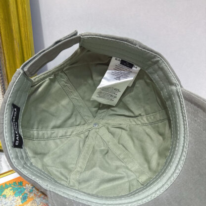 Balenciaga pure cotton distressed stylish baseball cap - Image 9