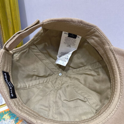 Balenciaga pure cotton old fashioned baseball cap - Image 9
