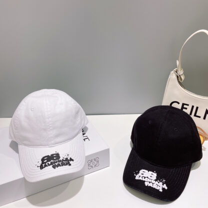Balenciaga couple simple fashion baseball cap - Image 9