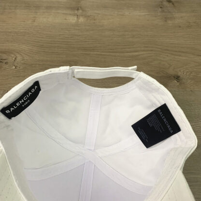 Balenciaga classic letter embroidered soft top versatile cap - Image 9