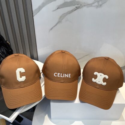 Celine simple letter fashion trend baseball cap - Image 9