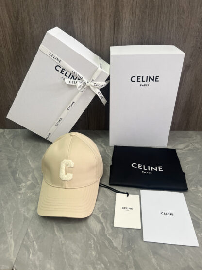 Celine's new embroidered stylish everyday baseball cap - Image 9