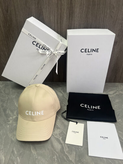 Celine new embroidered fashionable everyday baseball cap - Image 9