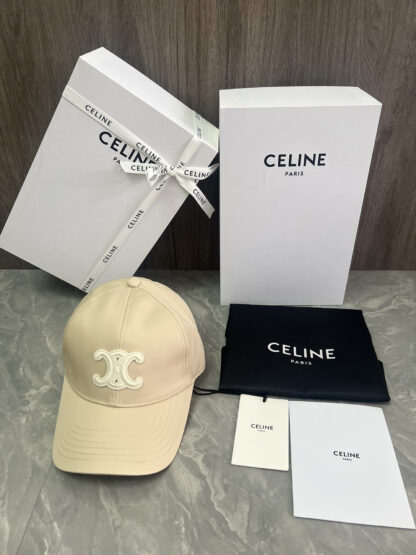 Celine new embroidered fashionable everyday baseball cap - Image 9