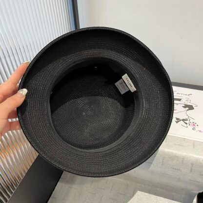 Celine's new linen accessories lady-style basin hat - Image 9