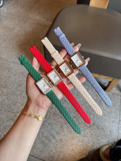 Chanel Fashion Simple Sugar Cube Watch - Image 9
