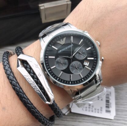 Armani classic casual business watch 316 steel watch - Image 5