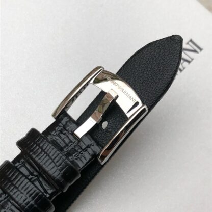 Armani Two-hand Sugar Cube Watch - Image 8