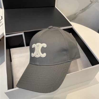 Celine simple letters fashion trend high-end baseball cap - Image 9