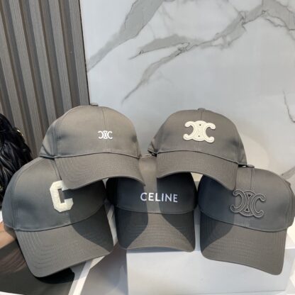 Celine simple letter fashion trend advanced baseball cap - Image 9
