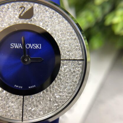 Swarovski starry leather strap women's watch - Image 8
