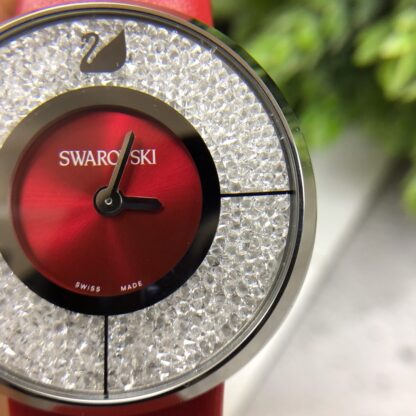 Swarovski starry leather strap women's watch - Image 8