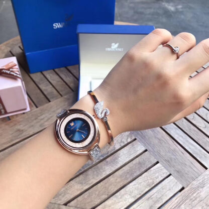 Swarovski crystal diamond watch - Image 9