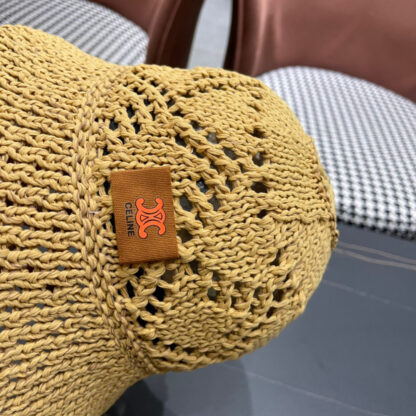 Celine new resort fisherman's straw hat - Image 9