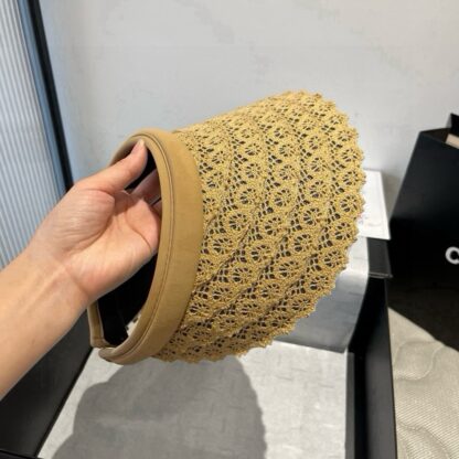 Celine new hollow top headband sun hat - Image 9