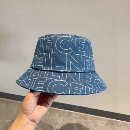 Celine new denim bucket hat - Image 6