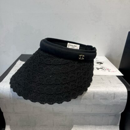 Celine new hollow top headband sun hat - Image 9