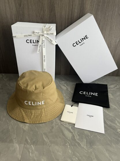 Celine Embroidered Lightweight Bucket Hat - Image 9