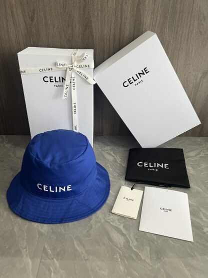 Celine embroidered lightweight bucket hat - Image 9