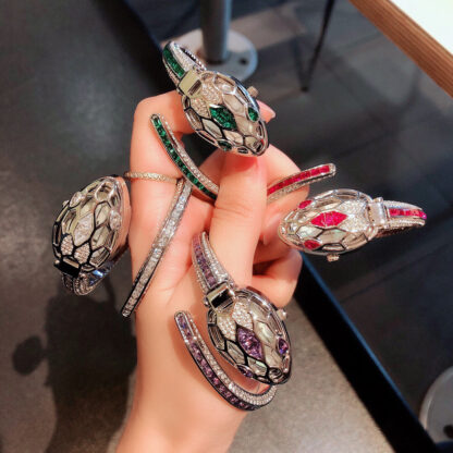 Bulgari Fashion Snake Bracelet Watch - Image 9