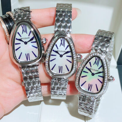 Bulgari's slim and shining classic snake shadow watch - Image 9