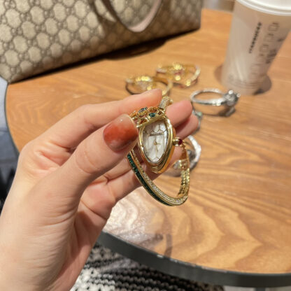 Bulgari Fashion Snake Bracelet Watch - Image 9