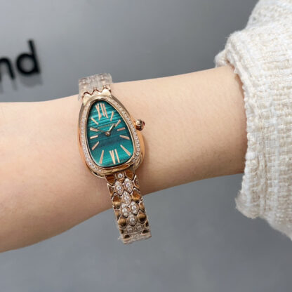 Bulgari gilded snake shadow watch - Image 8