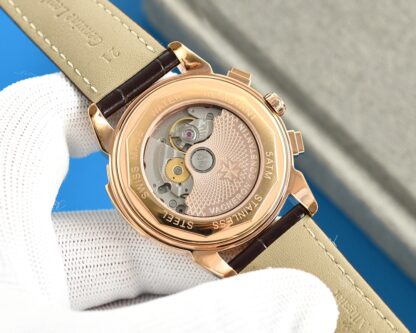 Vacheron Constantin Mechanical watch with moon phase movement - Image 9