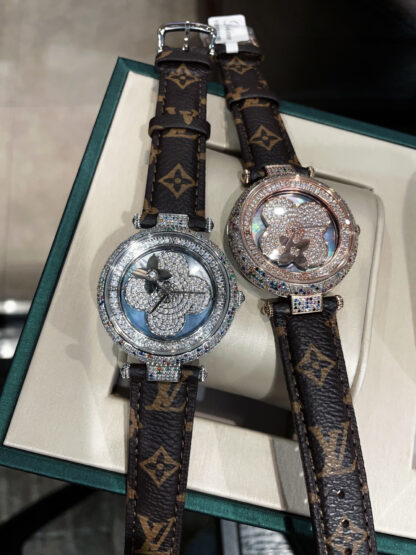 Louis Vuitton full diamond jewelry watch - Image 9