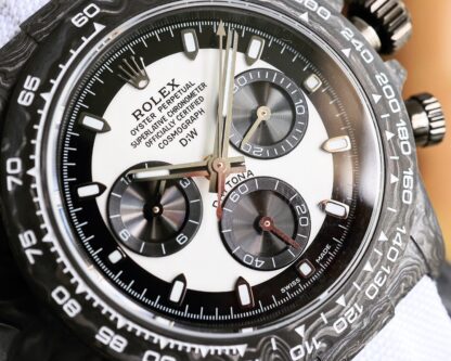 Rolex Cosmochronograph Daytona Series Carbon Fiber Luminous Case Custom Edition - Image 9