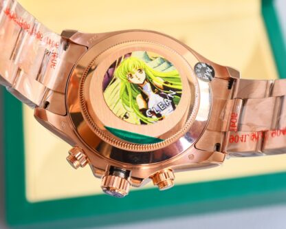 The Rolex custom 7750 all-in-one watch is perfectly embedded in the case - Image 9