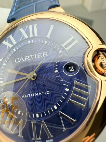 Cartier Blue Balloon Rose Gold Mechanical Watch - Image 8