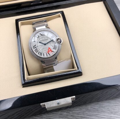 Cartier Blue Balloon Men's Mechanical Watch - Image 8