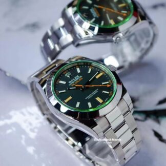 Rolex Green Glass Lightning