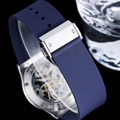 Hublot Ultra-Thin Two-Hand Flywheel Mechanical Watch - Image 9