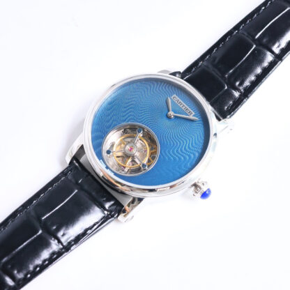 Cartier Men's Tourbillon Mechanical Watch - Image 9