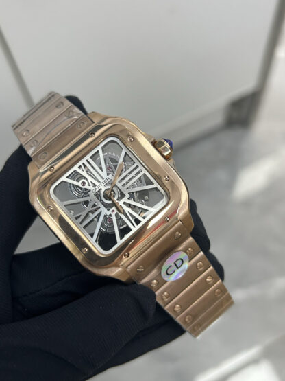 Cartier Santos Skeleton Series Watch - Image 9