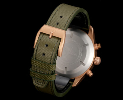 IWC Bronze Gold Chronograph Spitfire Series Watch - Image 9