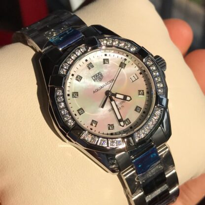 TAG Heuer Aquaracer Series Ladies Quartz Watch - Image 7