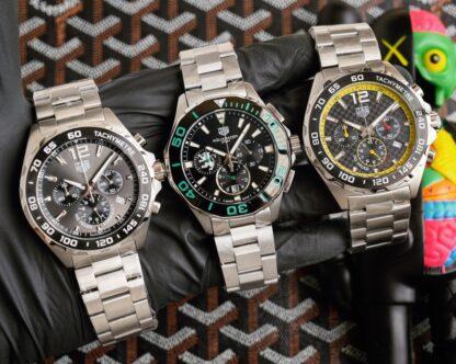 TAGHeuer Classic Chronograph Quartz Watch - Image 9