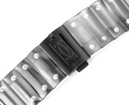 Cartier Santos hollow steel belt series mechanical watch - Image 7
